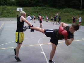 Poletni kamp boks kikboks MMA