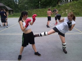 Poletni kamp boks kikboks MMA