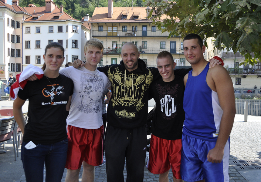 Razgibajmo Ljubljano - predstavitev boksa in kickboxinga